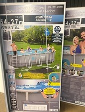 Bestway 18 x 9 ft Steel Oval