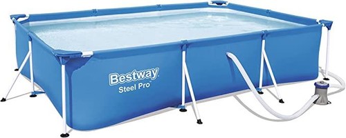 Above ground swimming pool - above,