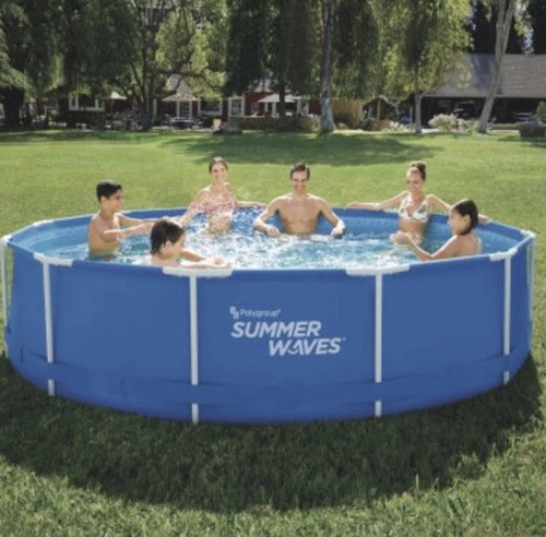 Summer waves 12ft pool - waves, pump