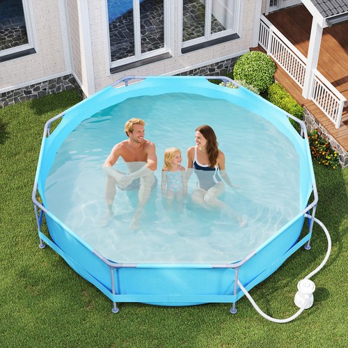 10ft round outdoor - framed, pool