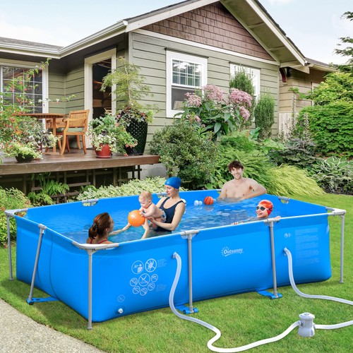 Steel frame swimming pool - frame,
